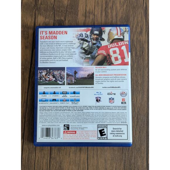PS4 Game Lot - Madden 14 & MLB 14 The Show - Picture 6 of 7